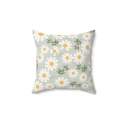 Daisy Square Pillow