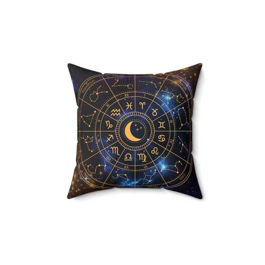 The Zodiac's Polyester Square Pillow
