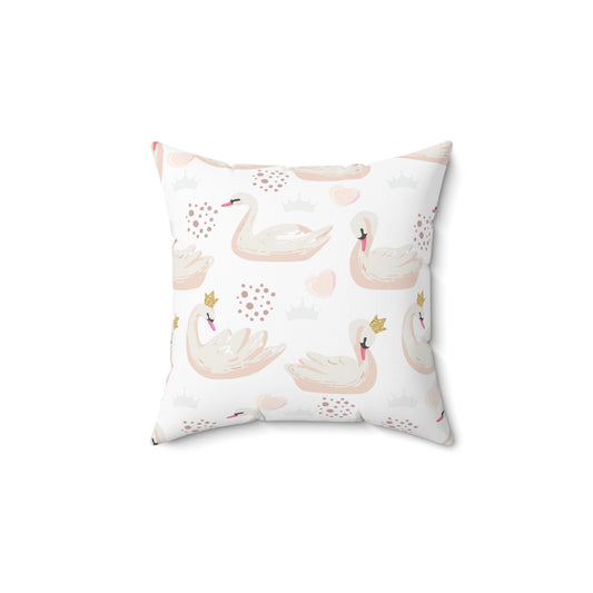 Swan Square Pillow